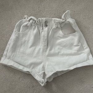 Princess Polly High Waisted Elastic Shorts (size 2)